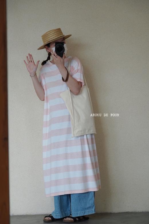 （4折）Laboratory清新条纹连衣裙 商品图1