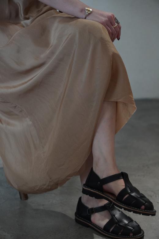 elsa esturgie 吊带真丝连衣裙棉纱衬里 商品图11