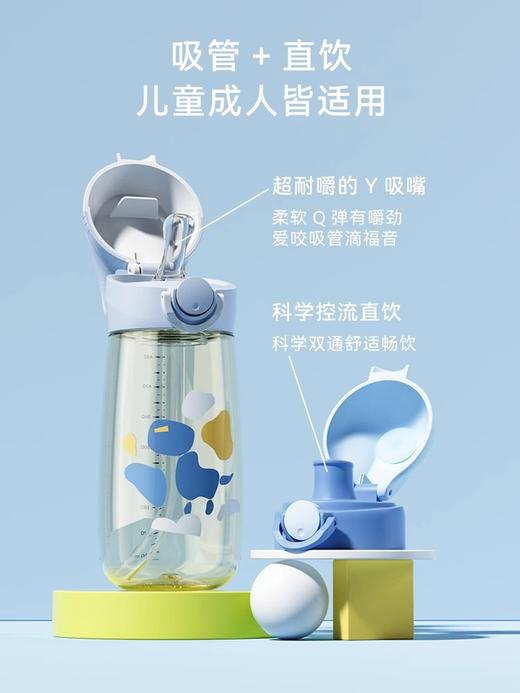 【小红书网红款】小袋鼠巴布PPSU吸管杯儿童水杯成人水壶夏季直饮式宝宝外出小学生 商品图1