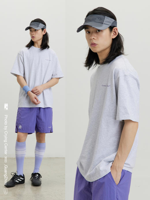 CryingCenter 三色运动网眼拼接空顶帽防晒网球帽 哭喊中心 商品图1