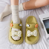 【宛如走在“云朵”上！新款两穿蝴蝶结凉拖鞋】触感绵软柔软有弹性轻盈舒适 易洗耐脏防滑耐磨 女夏季卡通可爱拖鞋eva踩屎感凉鞋 商品缩略图1