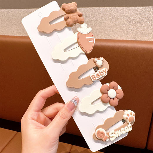 儿童发夹bb夹卡碎发女孩后脑勺发饰宝宝夹子2023新款女童发卡头饰 商品图8