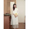 【抖音专属】 连衣裙（1805081-苎麻纱白） 商品缩略图0