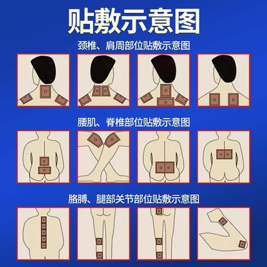 【官方正品】云南白药泰邦远红外理疗贴膏药贴肩周炎关节炎腰间盘突出骨质增生颈椎病扭挫伤 商品图4