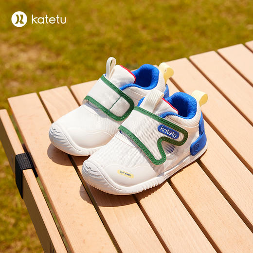 卡特兔宝宝学步鞋一段2023秋季新款透气软底防滑婴幼儿包头机能鞋 商品图1