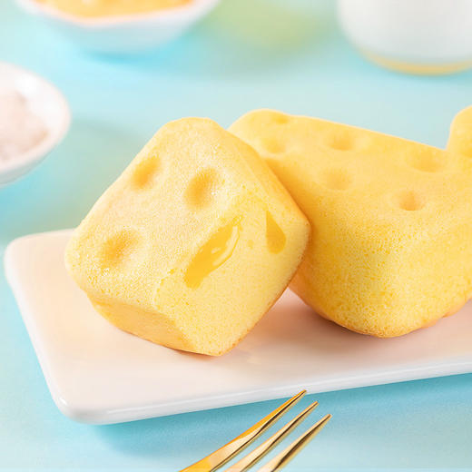 港荣海盐芝士蛋糕480g整箱小面包早餐健康零食小吃休闲办公室儿童食品 商品图3