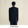 JUDYHUA 极简V领毛边西装 商品缩略图2