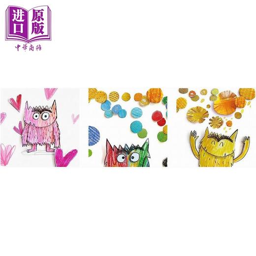 【中商原版】Anna Llenas:The Colour Monster Pop-Up立体书 情绪小怪兽 有颜色的小怪兽 英文原版进口儿童绘本图画书 精装 商品图1
