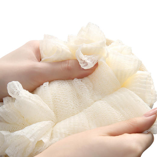 FaSoLa 搓澡手套搓澡巾粗砂搓背巾男女洗澡洗浴家用后背搓泥搓灰浴球 商品图3