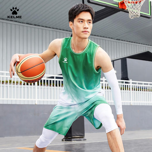 卡尔美篮球服运动套装男士专业比赛训练透气队服 商品图4
