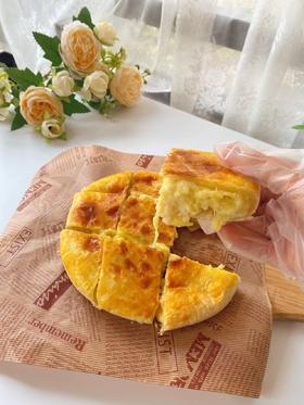 爆浆芝士榴莲饼