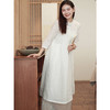 【抖音专属】 连衣裙（1805081-苎麻纱白） 商品缩略图1