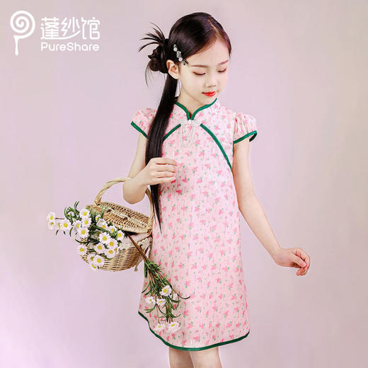 小嫒记 国风小旗袍   诗曼旗袍 商品图0