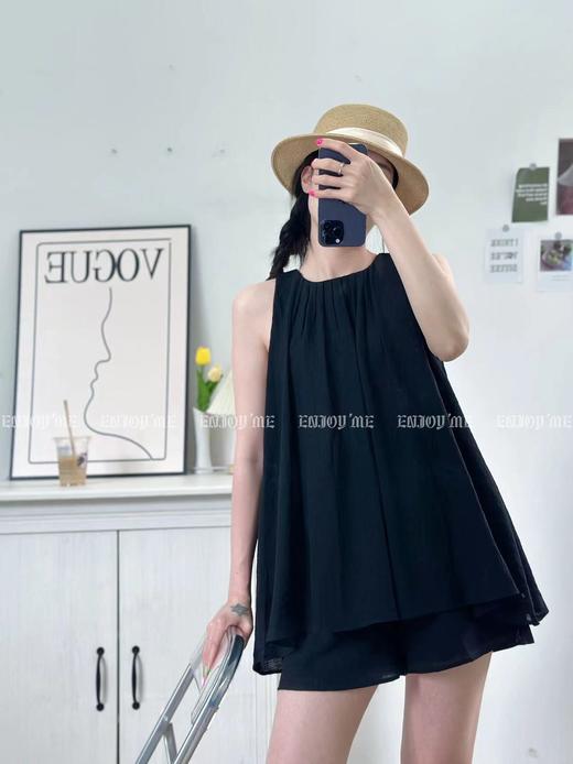 【门店同款】2023年夏季慵懒削肩短裤套装 153346791 商品图0