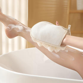 FaSoLa 搓澡手套搓澡巾粗砂搓背巾男女洗澡洗浴家用后背搓泥搓灰浴球