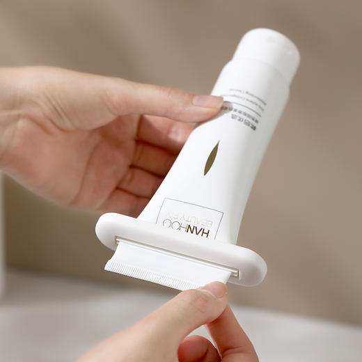 FaSoLa 挤牙膏器牙膏夹子洗面奶护手霜挤压器家用手动挤牙膏卷压器 商品图11