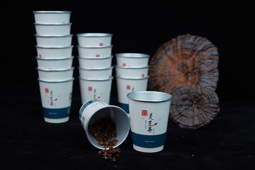 灵芝茶丨杯装2.5g/杯 10杯/筒 商品图1