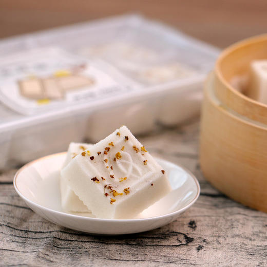 【江南美食 绵软香甜 清香四溢】逢食非遗尺糕 樱花尺糕/桂花尺糕/芝麻尺糕/果蔬七彩尺糕/白玉尺糕 2袋/4袋   190-300g/袋丨速食 商品图4