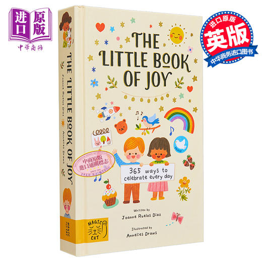 【中商原版】Annelies Draws 365天的幸福小事 365 Ways to Celebrate Every Day 儿童绘本图画书 英文原版 进口图书 商品图0