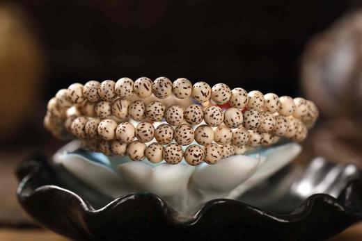 星月菩提➕黄杨木莲花吊坠5mm 商品图3