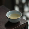 抱翁堂景德镇 汝窑天青马蹄杯 仿汝窑撇口杯  主人单杯品茗杯茶杯 商品缩略图0