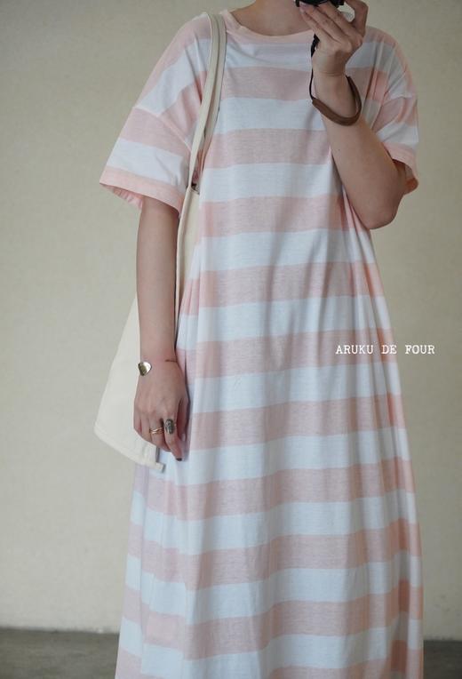 （4折）Laboratory清新条纹连衣裙 商品图3