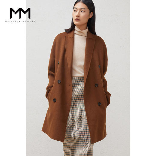 【商场同款】麦檬冬毛呢大衣5BA170651 商品图1