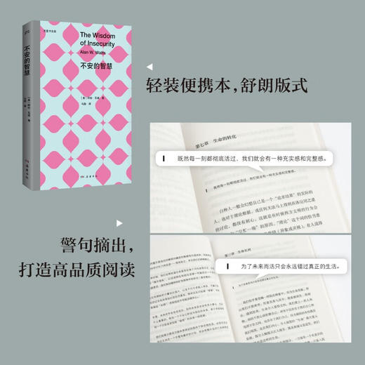 不安的智慧 阿伦• 瓦兹 著 哲学宗教 商品图3