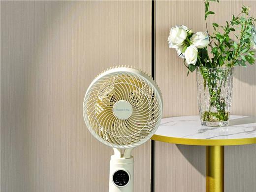 【日本Forestlife懒人语音循环扇】告别寻找遥控器！⁢无需联网或音响！‌插电就能语音控制，全方位电动摇头，‭7.5米超远风！额定功率45W，搭配空调，省电！语音+遥控器+机身按钮，三种操作方式！ 商品图2