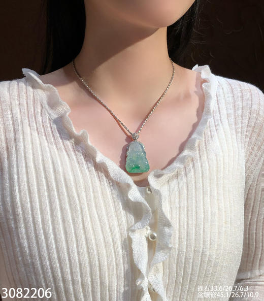 3082206，观音吊坠。具体价格微信咨询 商品图4