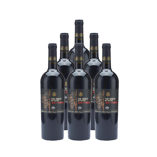 （整箱）亚洲干红葡萄酒 12度 750mL*6瓶 商品图1