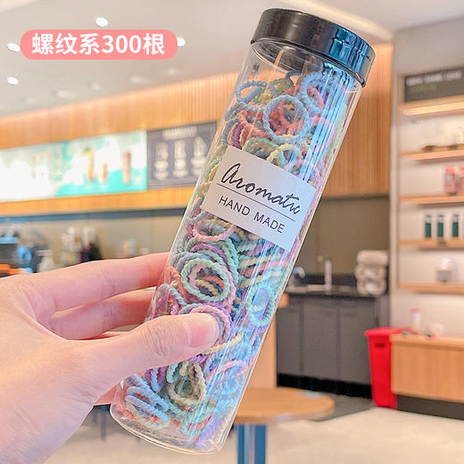 【500根舒适不伤发】宝宝发圈儿童皮筋不伤发扎头发小号发绳婴儿彩色头绳发饰高弹耐用 商品图7
