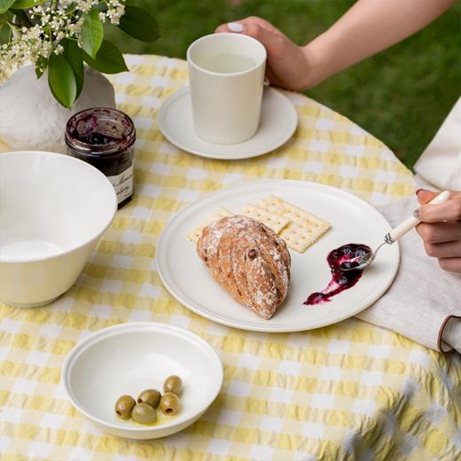 【AITO】日本原产 ciel 夏尔系列餐具 月影白 商品图0