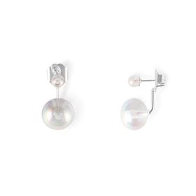 北京仓｜La môme bijou-2 Bulles-泡泡耳环 小号 银色［法国设计师］