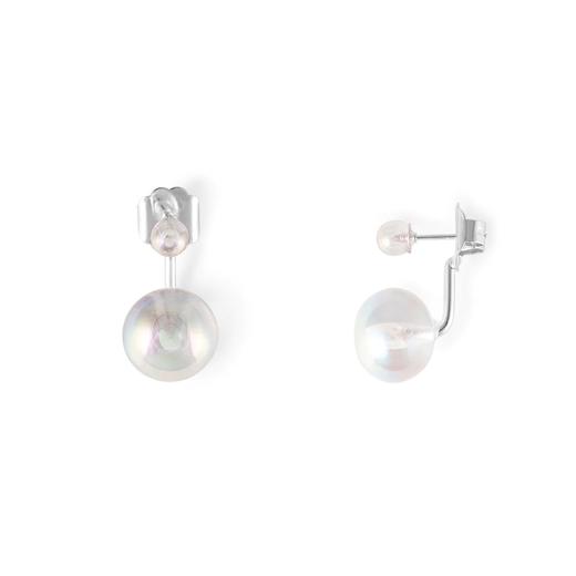 北京仓｜La môme bijou-2 Bulles-泡泡耳环 小号 银色［法国设计师］ 商品图0