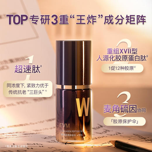 【重磅新品】EVMTOP脱普精华抗皱紧致淡纹胶原蛋白改善松垮精华液 商品图1