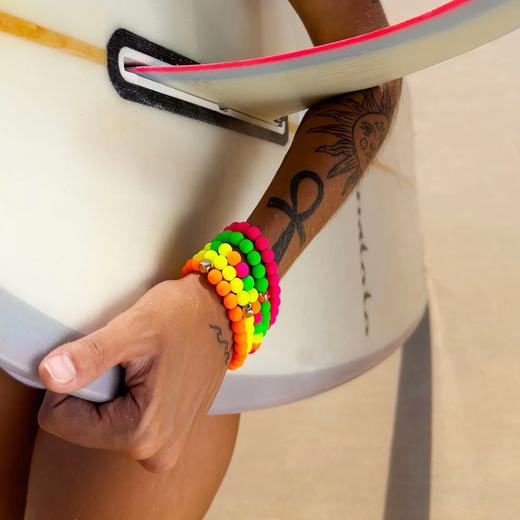 北京仓｜La môme bijou-Neon Crush-霓虹 彩色珠 手链［法国设计师］ 商品图1