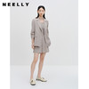 NEELLY纳俪商场同款气质高级灰无袖背心女时尚百搭修身小上衣外穿N23071A01005 商品缩略图2