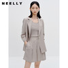 NEELLY纳俪商场同款一粒扣西装外套女修身气质百搭上衣小个子时尚N23071W01014 商品缩略图0