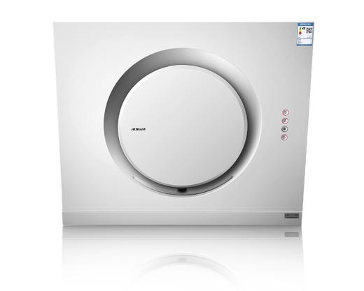 老板21A6H白色抽油烟机小型家用厨房出租屋用大吸力侧吸排脱吸油 商品图0