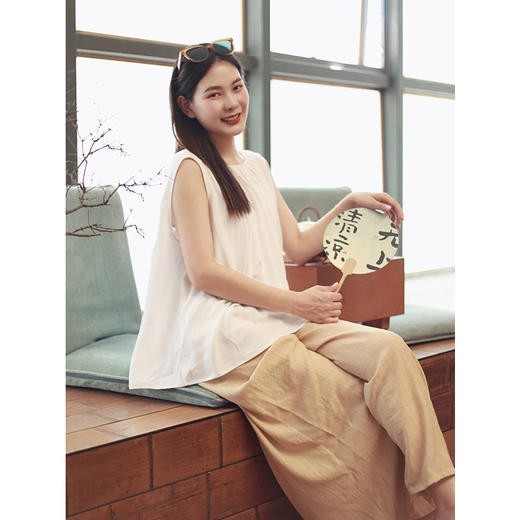 【抖音专属】阔腿裤（19709665赤璋） 商品图1