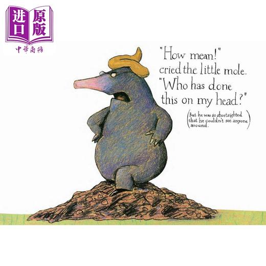 预售 【中商原版】Story of the Little Mole who knew it was none of his business是谁嗯嗯在我的头上 英文原版进口儿童绘本故事 商品图1