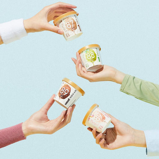 八喜轻卡粉荔玫瑰冰激凌75g 商品图1