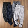 外贸剪标尾单裤脚拉链高弹凉感速干长裤 商品缩略图2