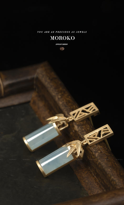 采竹|耳钉 商品图1