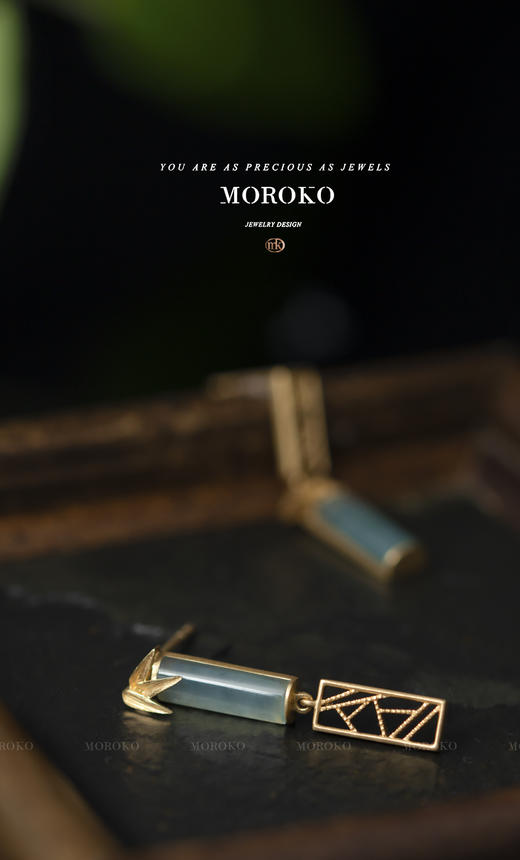 采竹|耳钉 商品图1