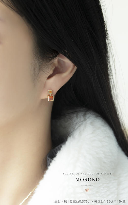 枫|耳钉 商品图2