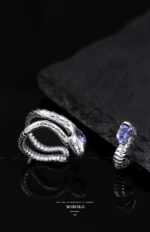 蛇形|耳骨夹 商品图0