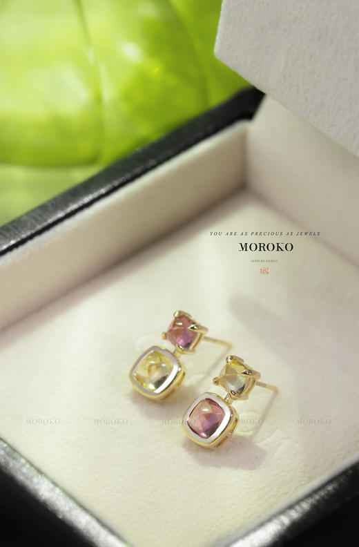 黄桃西柚|耳钉 商品图1