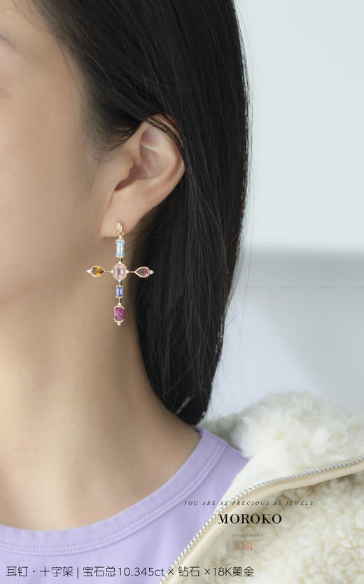 十字架|耳钉 商品图4